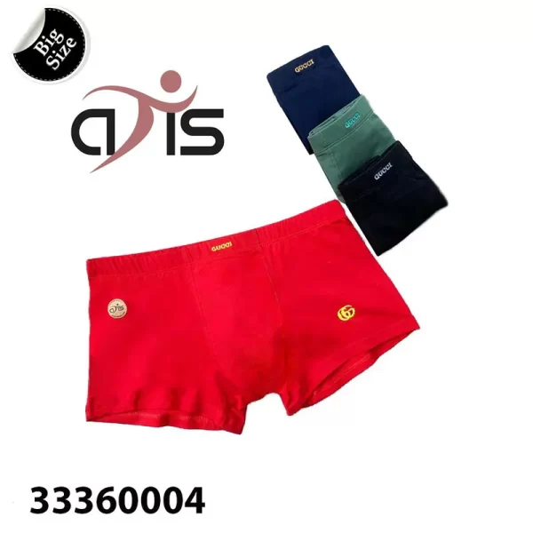 شورت مردانه پادار سایز بزرگ کد 33360004
